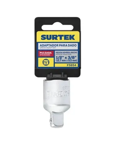 [U1 F5854] ADAPTADOR 1/2" HEMBRA A 3/8" MACHO PARA DADO CUADRO 1/2"