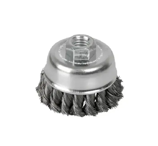 [U1 C512] CARDA COPA ALAMBRE TRENZADO 3"X0.35MM 5/8"