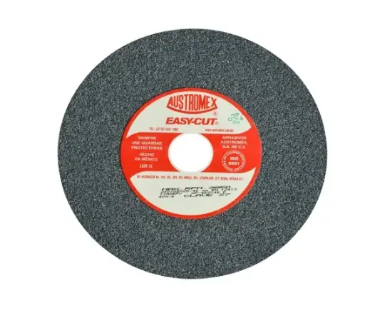 [A4 27] PIEDRA ABRASIVA T-1 8"X1"X1"G36 GRIS BURDO USO GRAL-METAL-ESMERILAR-AFILAR-H.FORJ (EASY-CUT)