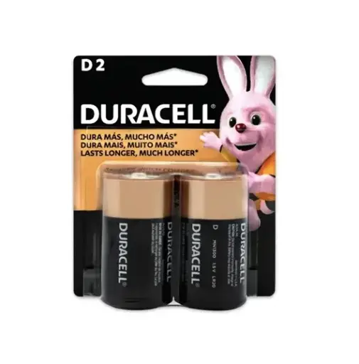 [A0 MN1300] PILA ALCALINA D DURACELL C/2 PZAS