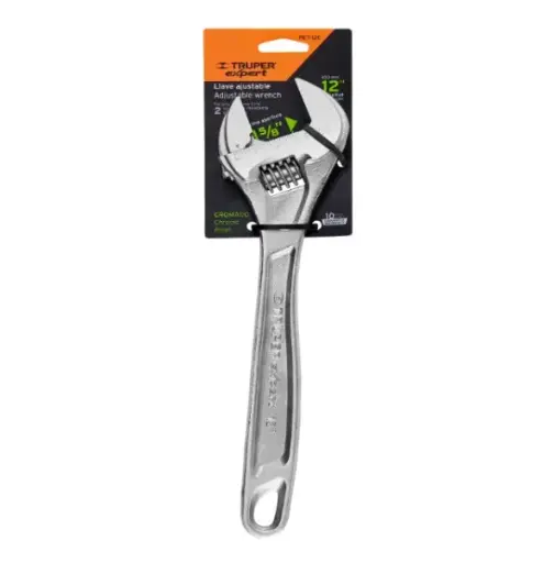 [15508] LLAVE PERICO CROMADO 12'' GRADO INDUSTRIAL