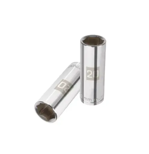 [101008] DADO LARGO DE 20 MM 6 PUNTAS CUADRO 1/2' TRUPER