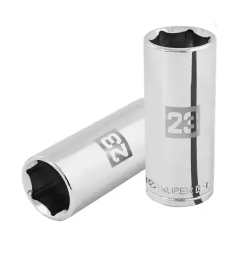 [101011] DADO LARGO DE 23 MM 6 PUNTAS CUADRO 1/2' TRUPER