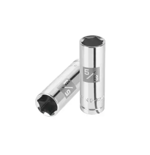 [13365] DADO CUADRO 1/2 DE 6 PUNTAS LARGO DE 5/8'' PARA BUJIAS