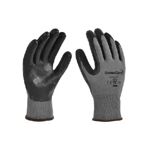 [51-655-9] GUANTE 15G ANTICORTE PALMA NITRILO+ T9