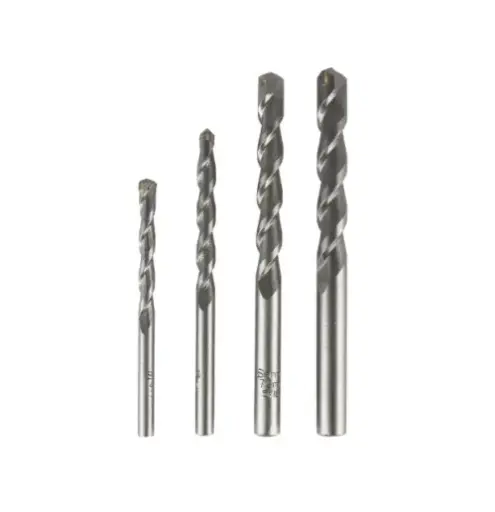 [7065] Brocas Juego 4 pzas acero alto carbono p/ concreto